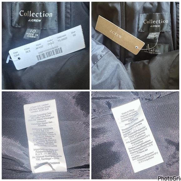 J. Crew Collection Gold Metallic Bodice Jacquard Leaf Cocktail MIDI Dress 10 NWT - Picture 12 of 14